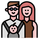 Familie Mann & Frau icon