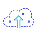 Zur Cloud hochladen icon