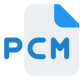 PCM is the conventional method for converting analog audio into digital audio icon