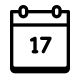 Calendario 17 icon