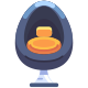 Modern Chair icon