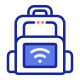 smart bag icon