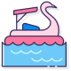 external-pedalo-transport-flaticons-lineal-color-flat-icons icon