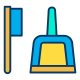 Brush and Dustpan icon