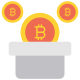 Crypto currency icon