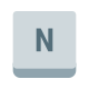 N Key icon