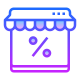 Online Shop Sale icon