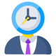 Punctual Person icon