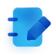 Edit note icon