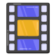 externo-Film-Strip-theater-smashingstocks-flat-smashing-stocks icon