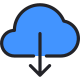 cloud download icon