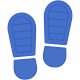 Footsteps icon