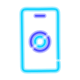 Écran tactile smartphone icon