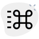 Command and program key for macintosh system icon