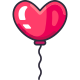 외부 풍선 - 사랑 - 구피 - 색상 - 케리스 메이커 icon