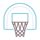 Campo de basquete icon