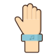 Wristband icon