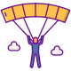 Skydiving icon