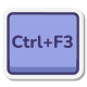 touche ctrl-plus-f3 icon