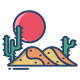 Desert icon