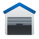 Garage Door Part Open icon