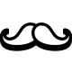 Moustache anglaise icon