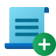 Create Document icon