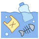 pollution marine icon