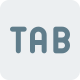 Tab function key for shifting to next menu icon