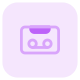 Audio cassette tape for recording and other entertainment purpose icon