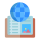 Book Globe icon