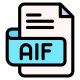 외부-aif-파일-유형-기타-아이콘마켓 icon