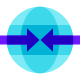 회의 화살표 글로브 icon