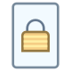 Lock Portrait icon