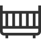 Baby Bed icon