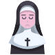 Nun icon