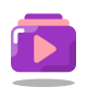 Playlist video icon