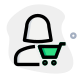 Bulk group buying option on a e-Commerce website portal icon