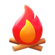 Campfire icon