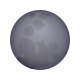 emoji de nouvelle lune icon