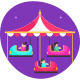 15-bumper cars icon