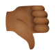 Thumbs Down Medium Dark Skin Tone icon