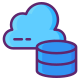 Cloud Speicherplatz icon