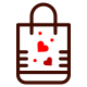 external-shopper-valentines-day-others-iconmarket-2 icon