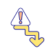 Awareness Of Productivity Falling icon