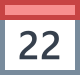 Calendar 22 icon