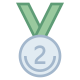Medal Second Place icon