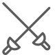 Fencing icon