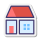 Casa prefabricada icon