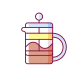 French press icon